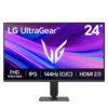 Màn hình Gaming LG UltraGear 24G411A-B (24 inch, FHD, 144hz, IPS, 1ms, Phẳng)