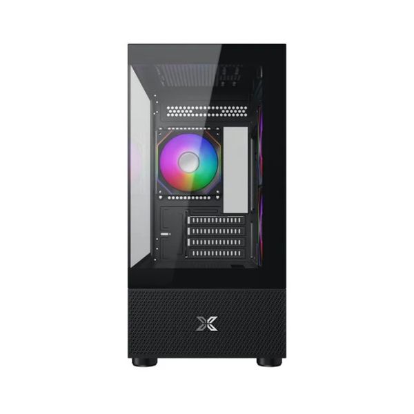 Vỏ case XIGMATEK ALPHARD M 3GF - EN44090 (mATX/Mid Tower/Màu Đen/3 fan vô cực)