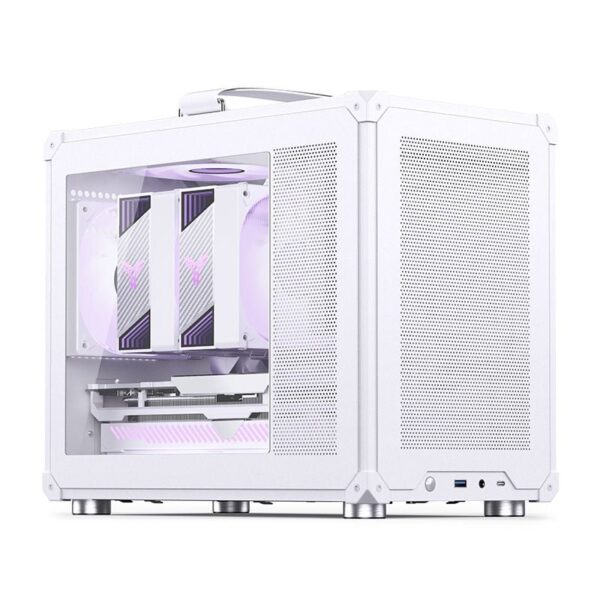 Case Jonsbo C6 Max (m-ATX) - White/Trắng
