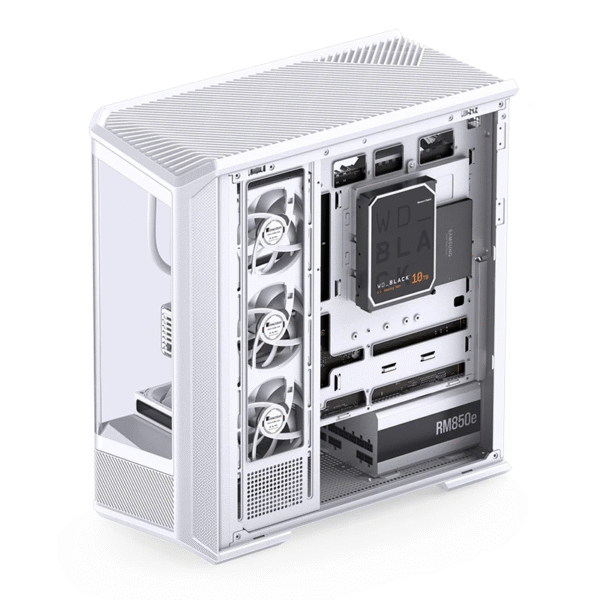 Case Jonsbo D400 (ATX) - White/Trắng