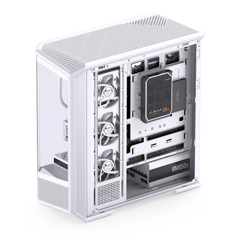 Case Jonsbo D400 (ATX) - White/Trắng
