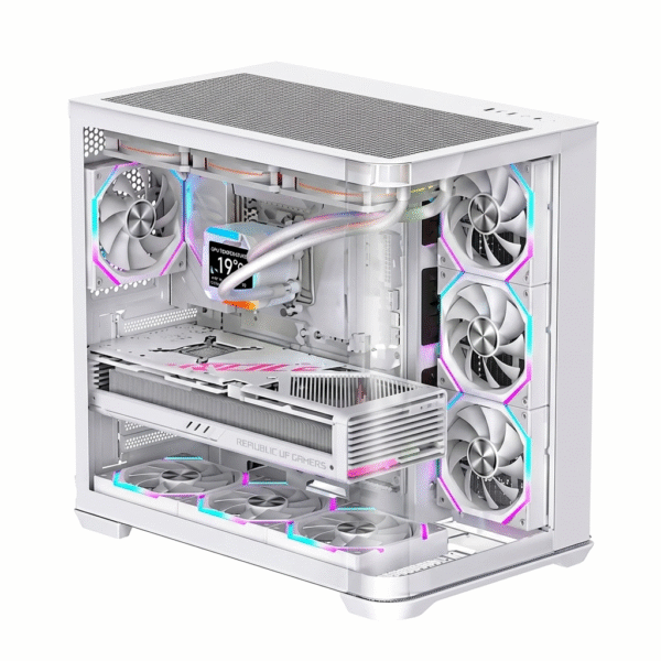 Case Leopard AC-01 ATX - WhiteTrắng