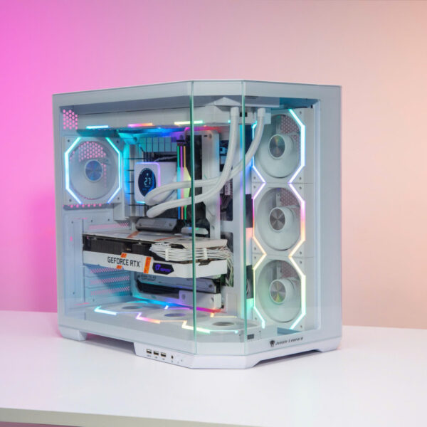 Case Leopard AS-01 ATX - White/Trắng