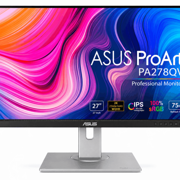 Màn hình Đồ Họa Asus ProArt PA278QV (27 inch, 2K, IPS, 75Hz, 100% sRGB, Phẳng)