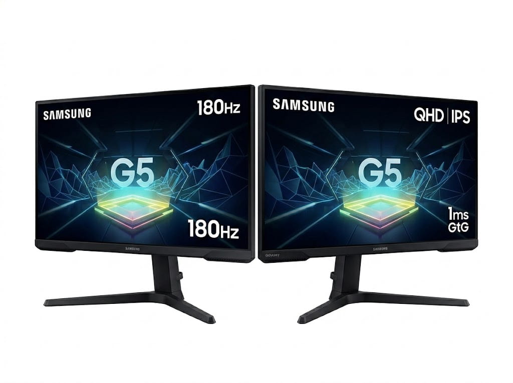 Màn hình Samsung Odyssey G5 G50D QHD LS27DG502EEXXV (27 inch, QHD, IPS, 180Hz, 1ms, phẳng)