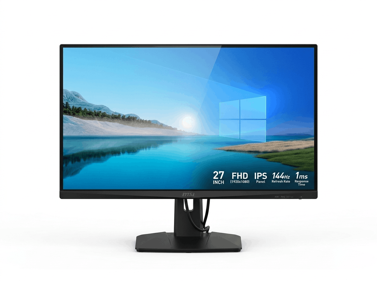 Màn hình văn phòng MSI Pro MP273L E14 (27 inch, FHD, IPS, 144Hz, 1ms)