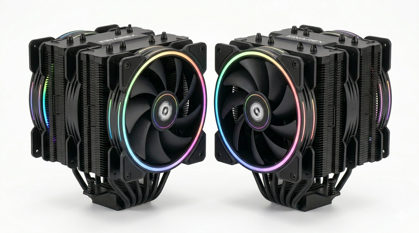 Tản nhiệt Khí EINAREX Ventus V80 ARGB - Black