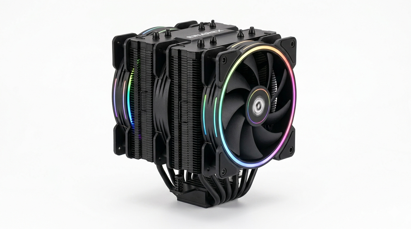 Tản nhiệt Khí EINAREX Ventus V80 ARGB - Black