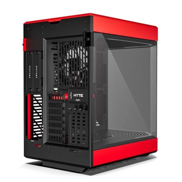 Case Hyte Y60 BlackCherry/Đen Đỏ - Riser PCIe 4.0 (CS-HYTE-Y60-BR)