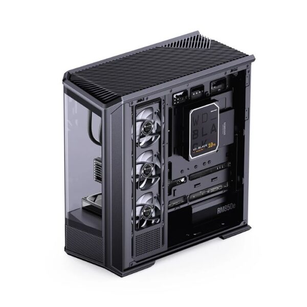 Case Jonsbo D400 (ATX) - Black/Đen