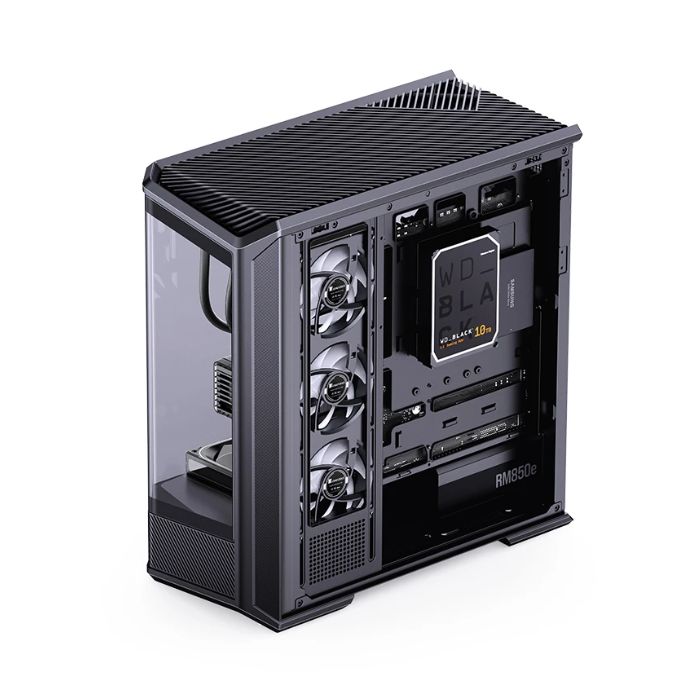 Case Jonsbo D400 (ATX) - Black/Đen