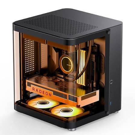 Case Jonsbo TK-1 2.0 (m-ATX) - Black/Đen
