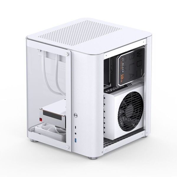 Case Jonsbo TK-1 2.0 (m-ATX) - White/Trắng