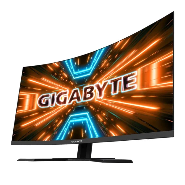 Màn hình Gaming Gigabyte M32QC (31.5 inch, QHD, VA, 165Hz (OC 170Hz), 1ms, USB C, cong, chân công thái học)