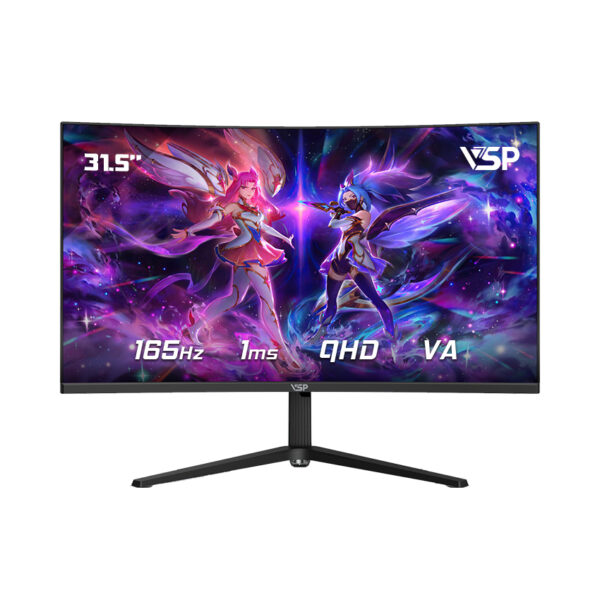 Màn hình VSP VG325CQ (32 inch, 2K, VA, 165Hz, 1ms, cong)