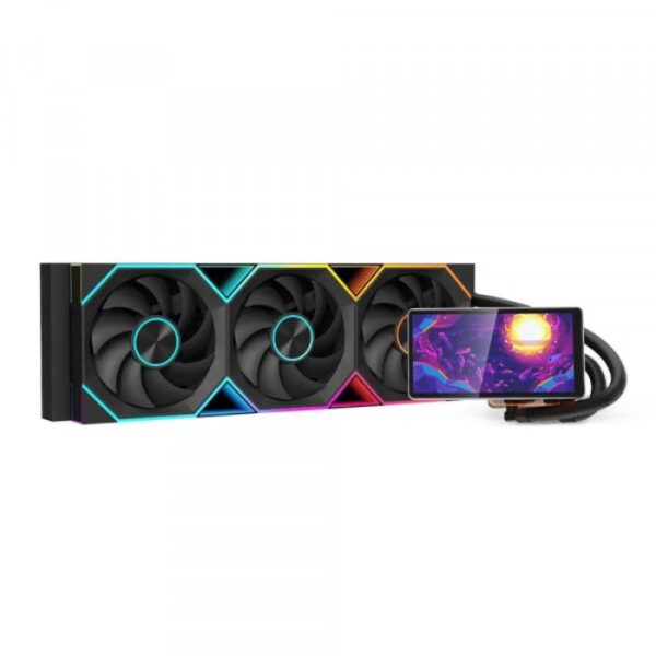 Tản nhiệt nước Leopard Proflow 360 LCD ARGB Đen/Black