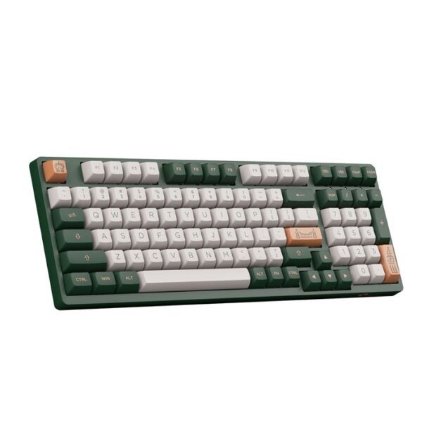Bàn phím cơ AKKO 3098 RF World Tour London | AKKO switch v3 - Cream Blue Pro
