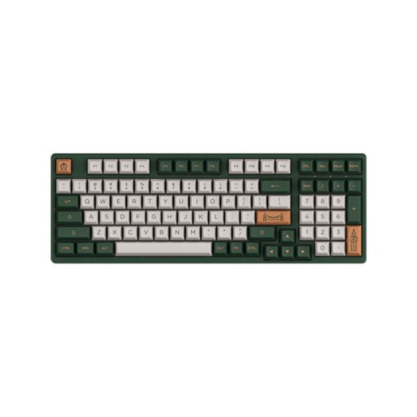 Bàn phím cơ AKKO 3098 RF World Tour London | AKKO switch v3 - Cream Yellow Pro
