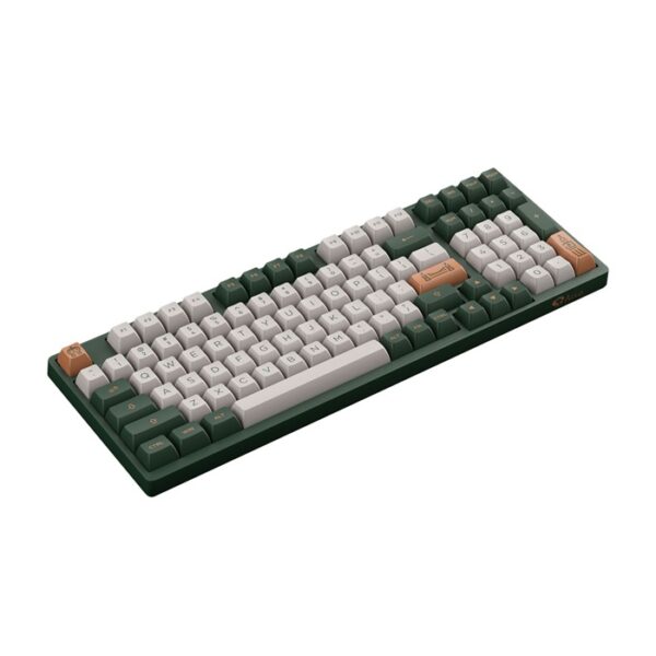 Bàn phím cơ AKKO 3098 RF World Tour London | AKKO switch v3 - Cream Yellow Pro