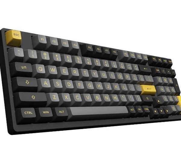 Bàn Phím Cơ AKKO 3098B Multi-Modes Black&Gold | Akko CS Switch- Jelly Pink