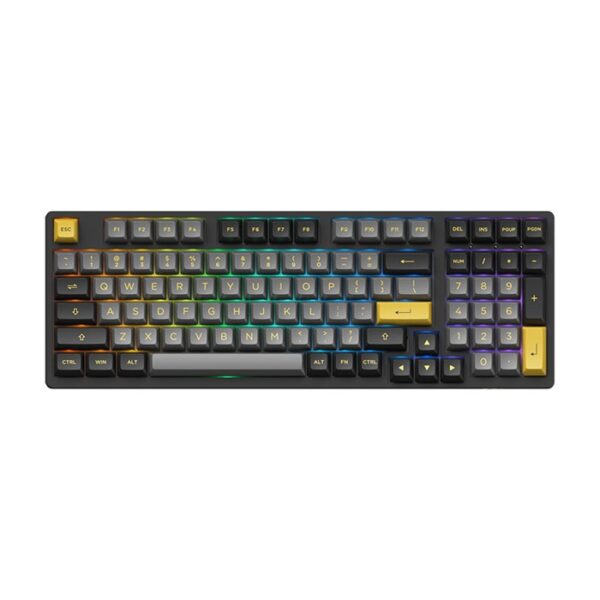 Bàn Phím Cơ AKKO 3098B Multi-Modes Black&Gold | Akko CS Switch- Jelly Pink