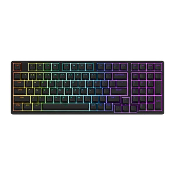 Bàn phím cơ AKKO 3098B Plus Black | Akko switch v3 - Cream Blue Pro