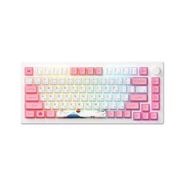 Bàn Phím Cơ Akko MOD007B-HE PC Tokyo Sakura Pink Magnetic Switch