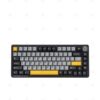 Bàn Phím Cơ Không Dây Machenike K600-B82W Tri-Mode Rgb Grey-Black