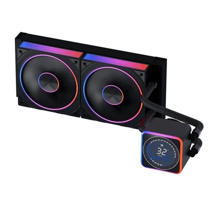 Tản nhiệt nước AIO Leopard AstroBeat 240 ARGB Digital - Black