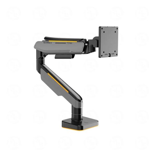 Giá treo màn hình Human Motion T9 Pro II RGB - Xám (23 - 43 inch)