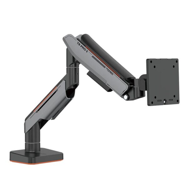 Giá treo màn hình Human Motion T9 Pro II RGB - Xám (23 - 43 inch)