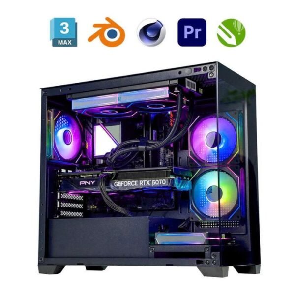 PC Gaming Ryzen 7 7800X3D RTX 5060 Ti 8GB
