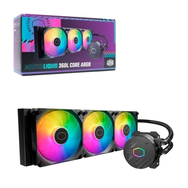 Tản nhiệt nước AIO Cooler Master MasterLiquid 360L Core ARGB Black NK
