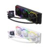 Tản nhiệt nước AIO Leopard Astro Shell 360 ARGB Digital LCD - White