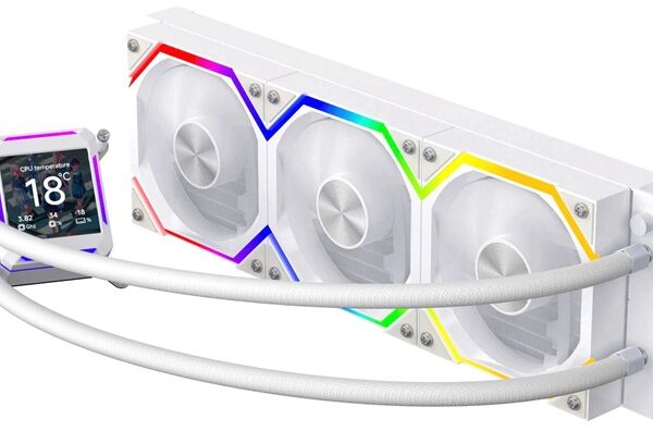 Tản nhiệt nước AIO Leopard Astroshell 360 ARGB Digital LCD V2 - White